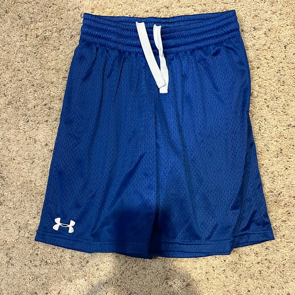 Blue shorts